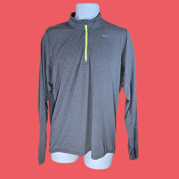 Nike Dri-Fit "Running" Reflective Training Sweatshirt - Picture 1 of 12